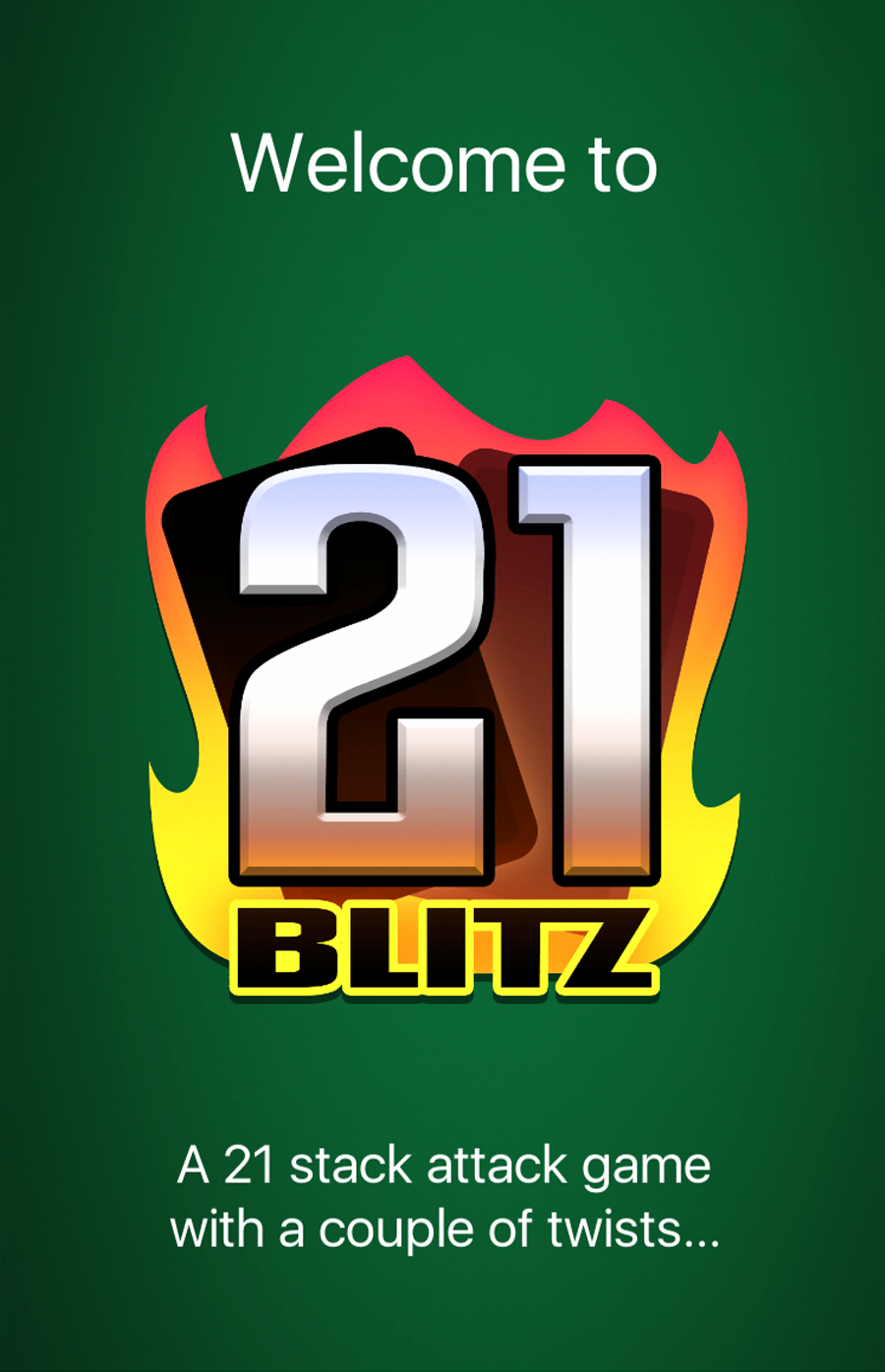 21 blitz solitair card game money